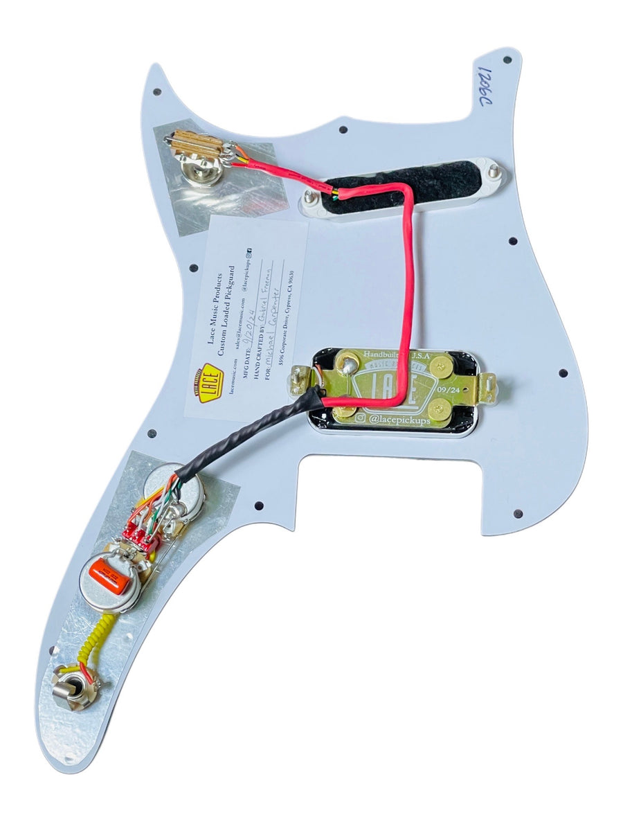 LACE® Custom Shop Duo Sonic DS (My Pearl) Loaded Pickguard