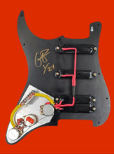Load image into Gallery viewer, LACE® Custom Shop Strat Plus Ultra “Redline” Loaded Pickguard