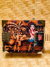 Load image into Gallery viewer, Electric Cigar Box Guitar Tiki Traveler Edition  - Ruby's Dilemma by Big Toe