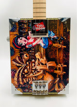 Load image into Gallery viewer, Electric Cigar Box Guitar Tiki Traveler Edition  - Ruby's Dilemma by Big Toe