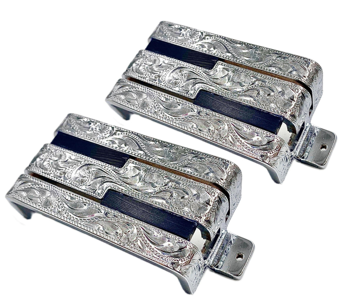 LACE Alumitone Humbucker Set Chrome NEW Made in USA - 楽器、器材