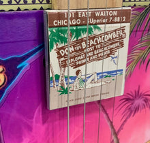 Load image into Gallery viewer, Electric Cigar Box Guitar Tiki Traveler Edition - Don The Beachcomber by Doug Horne