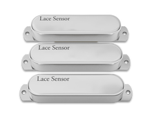 Load image into Gallery viewer, Lace Sensor Chrome Dome Single Coil Pickup 3- Pack