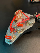 Load image into Gallery viewer, LACE® Custom Shop Batmobile (Black/Orange/Black) Loaded Pickguard