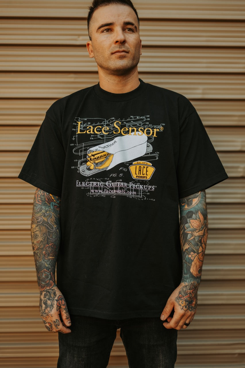 Sensor Diagram T-Shirt – Lace Music Products