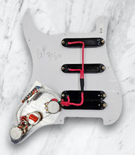 Load image into Gallery viewer, LACE® Custom Shop Strat Plus Ultra (White/Black/White) Loaded Pickguard