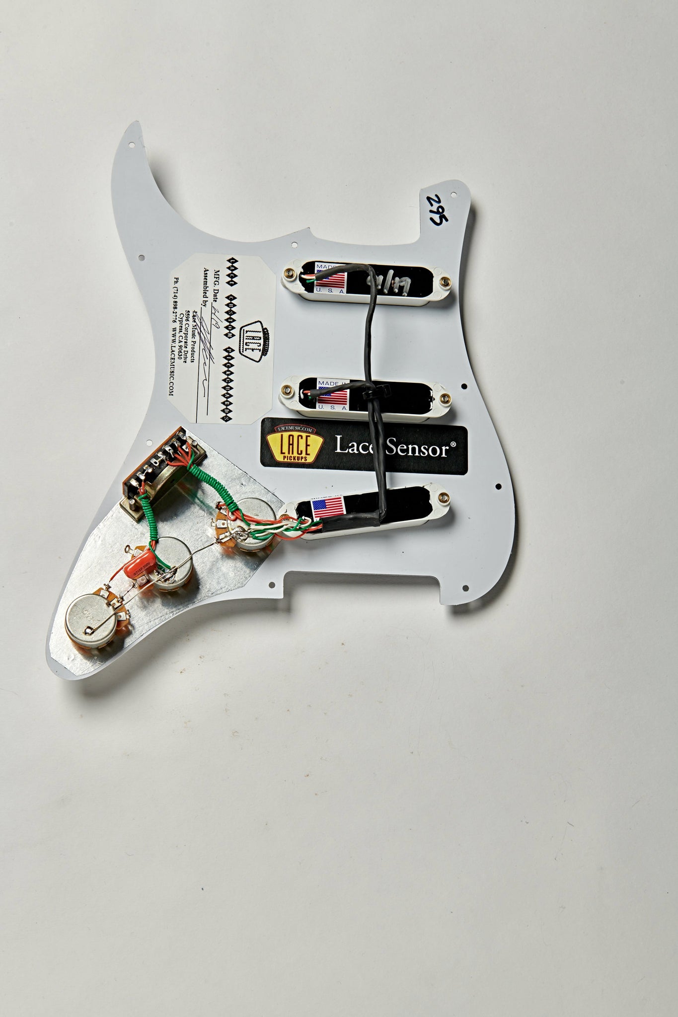 Lace Sensor Gold Loaded Pickguard – Lace Music Products